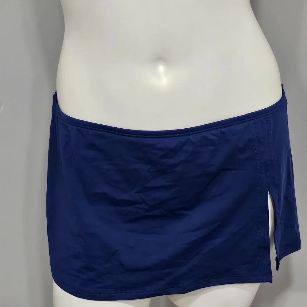 Bleu Rod Beattie Slit Swim Skirt - Picture 2 of 9